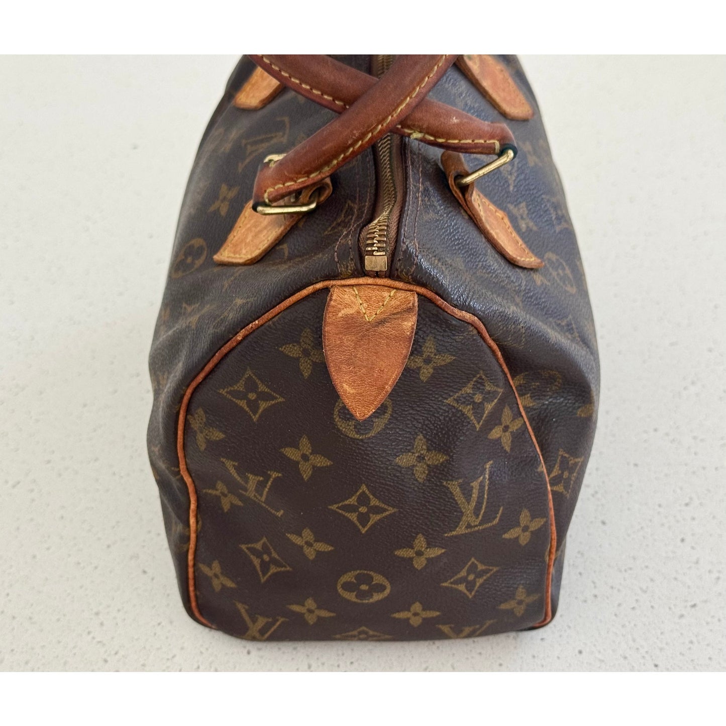 Vintage Louis Vuitton Monogram Speedy 25 (January 2001)