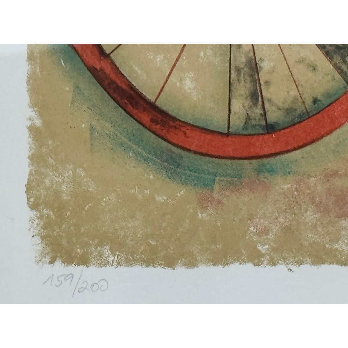 Graciela Rodo Boulanger Signed & Numbered Lithograph "Trio" (159/200) 1993