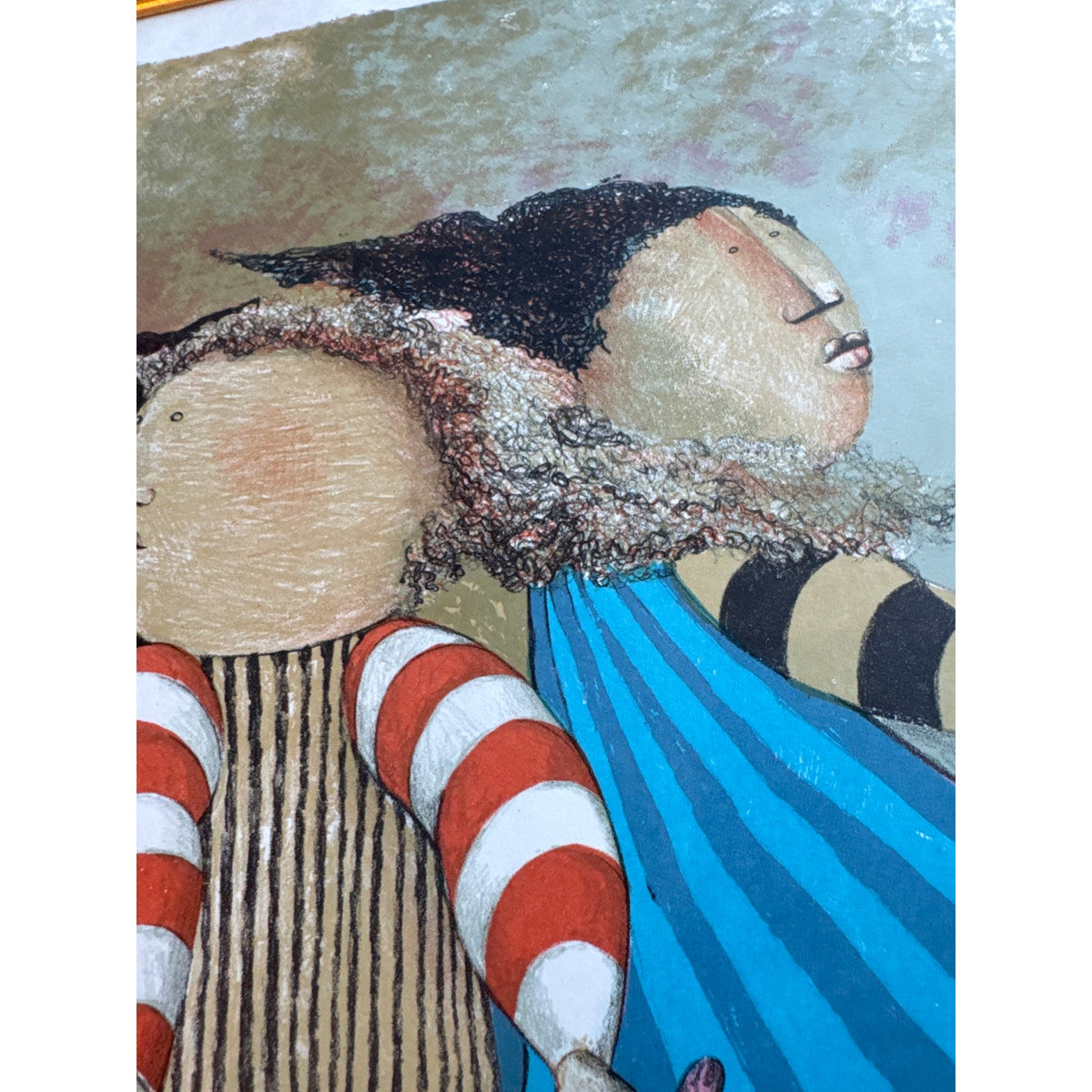Graciela Rodo Boulanger Signed & Numbered Lithograph "Trio" (159/200) 1993