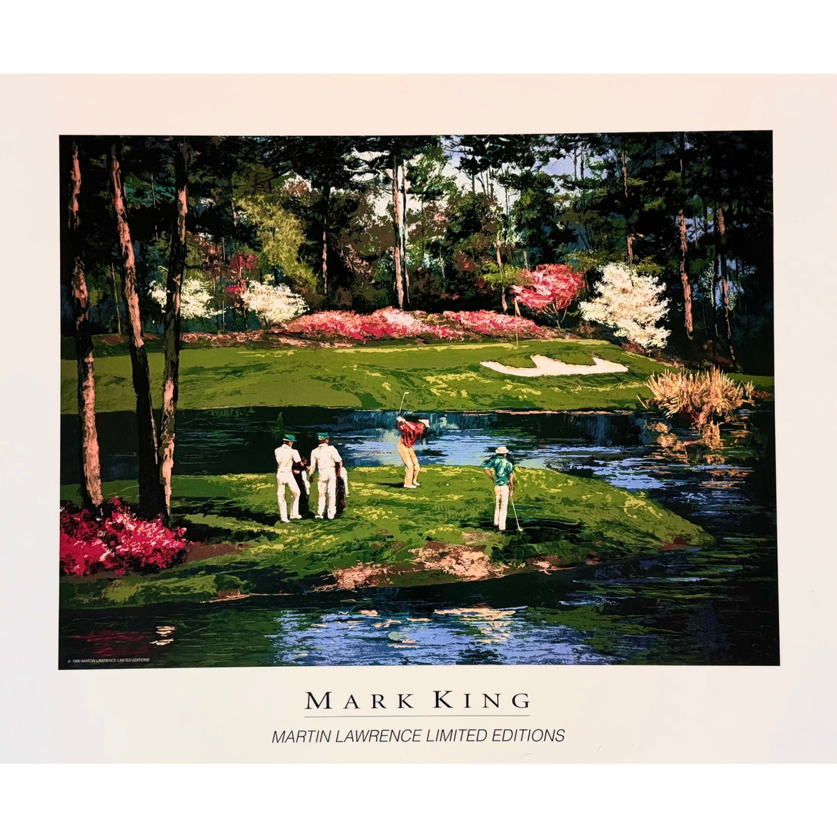Mark King Golf Amen Corner George Rice Printer Proofs Martin Lawrence Galleries