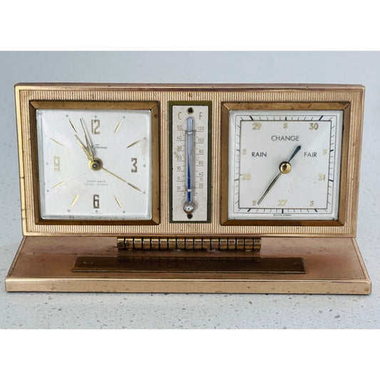 Seth Thomas Clock, Barometer, Thermometer