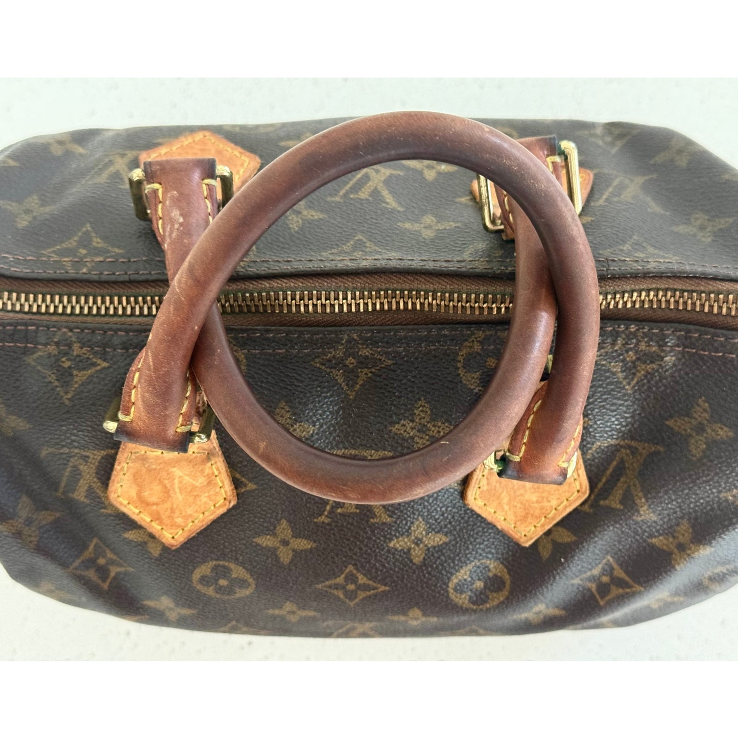 Vintage Louis Vuitton Monogram Speedy 25 (January 2001)