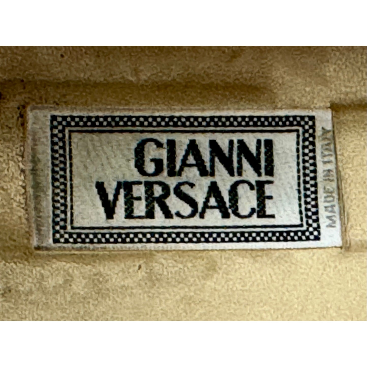 Vintage 90s Gianni Versace Red Leather Medusa Loafers Size 41/10.5W Italy
