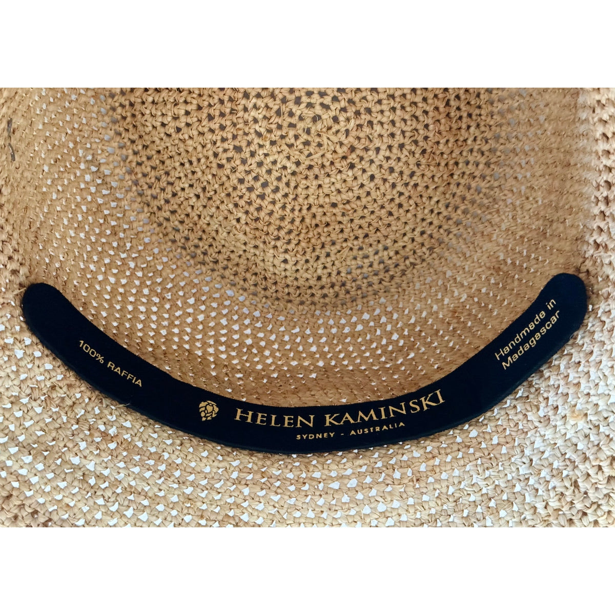 Helen Kaminski Provence 12 Handcrafted Raffia Sun Hat New in Box NWT